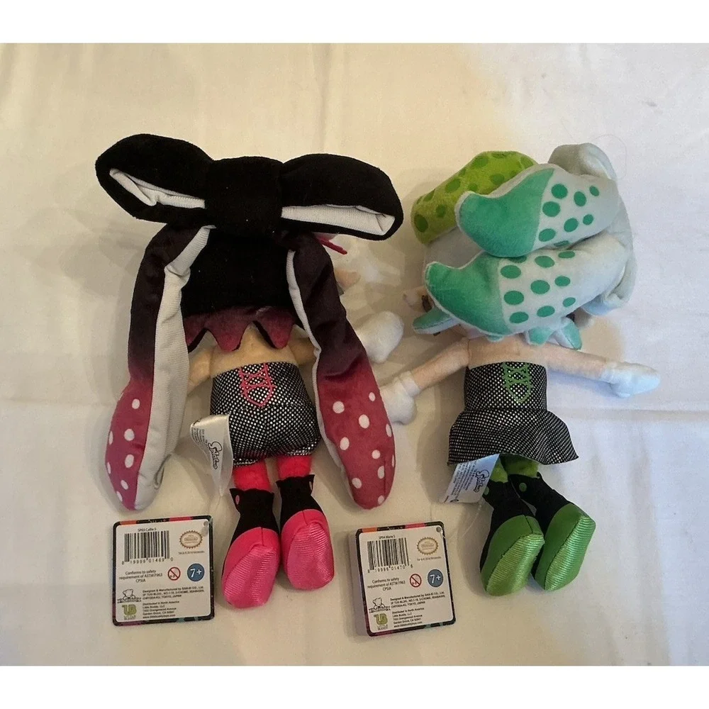 Callie Marie Squid Sisters Plush Splatoon New With Tags Nintendo US